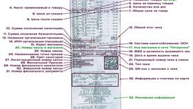 Как указать реквизиты чека в ОБИ