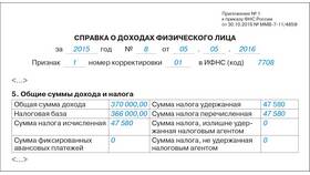 Справка 2-НДФЛ: что в ней отражается в ОБИ
