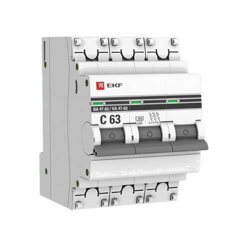 Автоматический выключатель EKF mcb4763-3-25C-pro в ОБИ