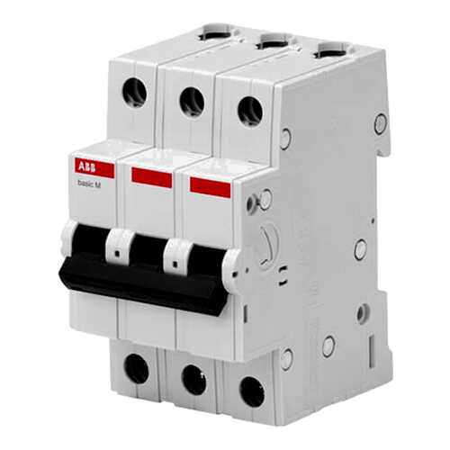 Выключатель автоматический Basic M, BMS413C16, 3 P, 16 A, C, 4,5 кА в ОБИ