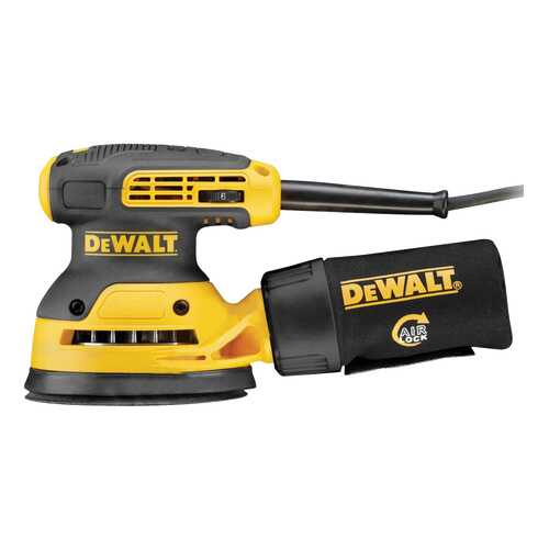 Сетевая эксцентриковая шлифовальная машина DeWALT DWE6423-QS в ОБИ