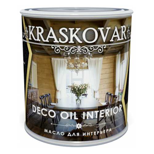 Масло для интерьера Kraskovar Deco Oil Interior Бамбук 0,75л в ОБИ