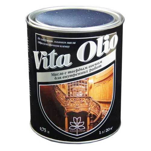 Масло Интерьерное Vita Olio Дуб обыкновенный 0,75 л. с воском в ОБИ