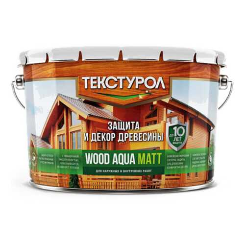 Текстурол WOOD AQUA MATT деревозащитное средство на вод. основе Дуб 2,5л в ОБИ