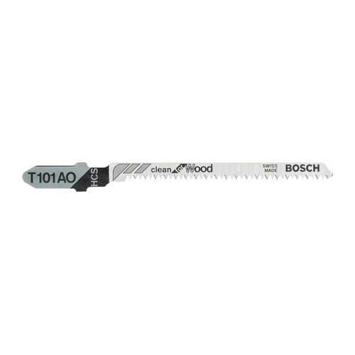 Набор пилок для лобзика Bosch T 101 AО, HCS 2608630031 в ОБИ