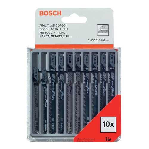 Пилки для лобзика Bosch SET в ОБИ