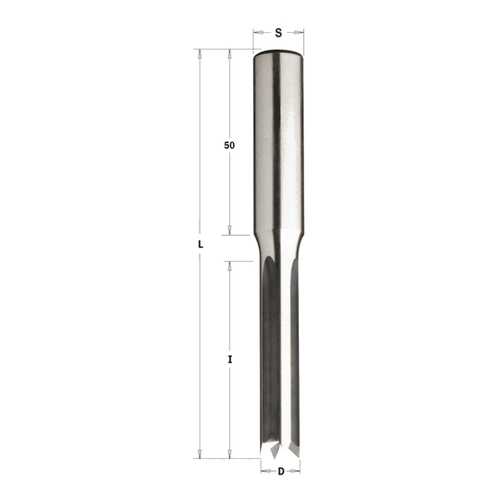 Фреза HL для долбежного станка 8x45x100 Z=4 S=13 RH-LH CMT 104.080.30 в ОБИ