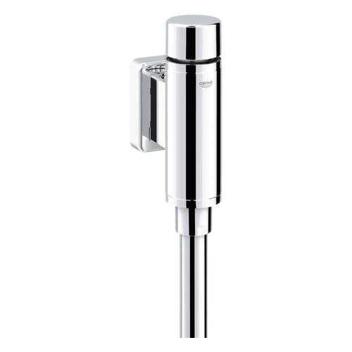 Смывное устройство для писсуаров Grohe Rondo 37342000 антивандальная металлическия кнопка в ОБИ